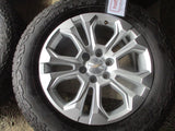 GM Silverado 1500 4 Rims And 95% Tyres + Center Caps Used Part VGC