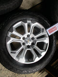 GM Silverado 1500 4 Rims And 95% Tyres + Center Caps Used Part VGC