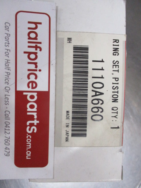 Mitsubishi Lancer Genuine Standard Piston Ring Set Of 4 New Part