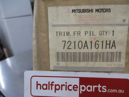 Mitsubishi Lancer Genuine Left Hand Front Pillar Trim New Part