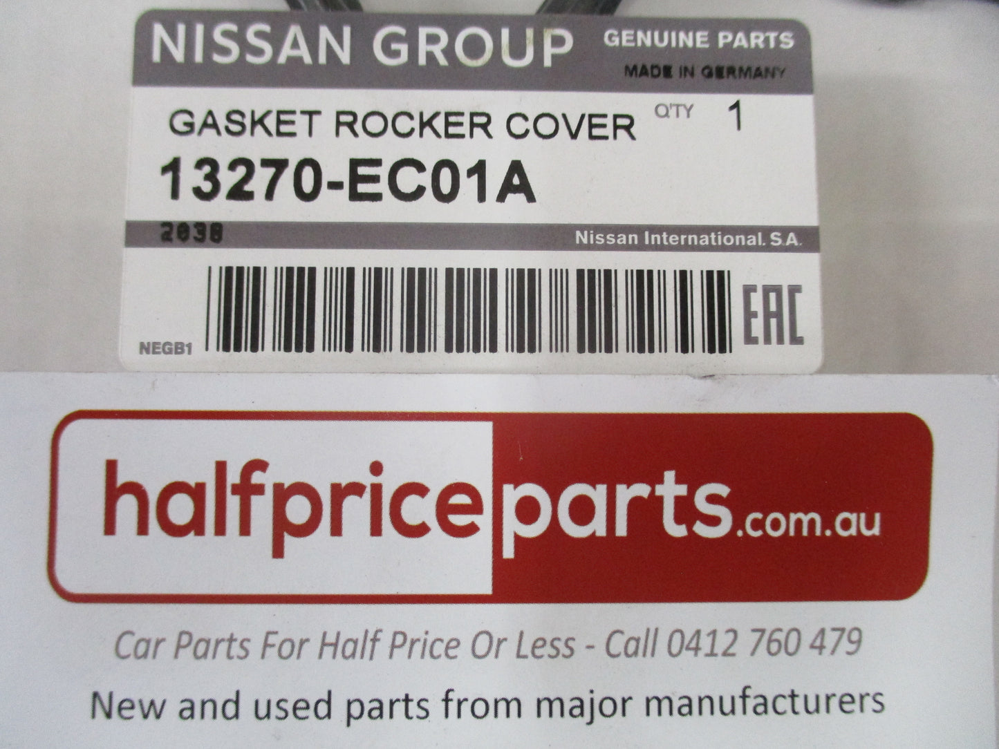Nissan Navara/Pathfinder/Cabstar Genuine Valve Cover Gasket New Part