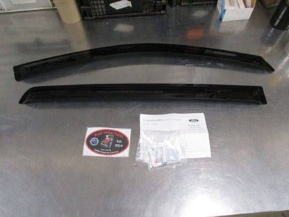 Ford PX Ranger Genuine Right Hand Drivers Tinted Slim Line Weather Shields New Part