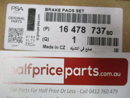 Citroen C4 Grand Picasso Genuine Rear Brake Pad Set New Part