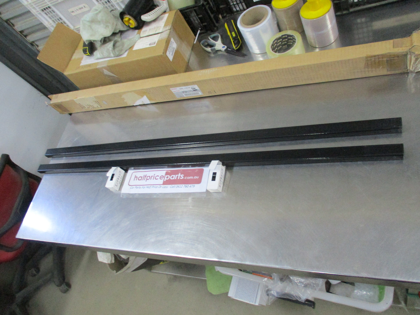 Honda Genuine Fit Base Cross Bar Set New Part