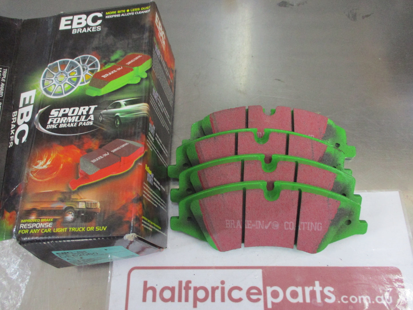 EBC 6000 Series Front Disc Pad Set Suits Land Rover Discovery/Range Rover Sport New Part