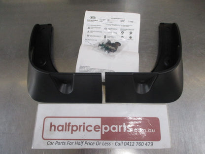 Kia Forte Genuine Rear Mud Flap Set With Fitting Screws New Part