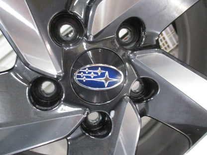 Subaru Forester Genuine Set of 4 Alloy Wheels 18x7J With Centre Caps Used Part