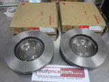 Honda Civic Genuine Front Disc Brake Rotors (Pair) New Part