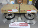 Honda Civic Genuine Front Disc Brake Rotors (Pair) New Part