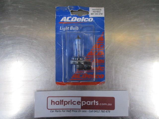 ACDelco Fog Light Bulb H27W/2881 12V-27W - New Part