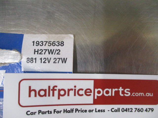 ACDelco Fog Light Bulb H27W/2881 12V-27W - New Part