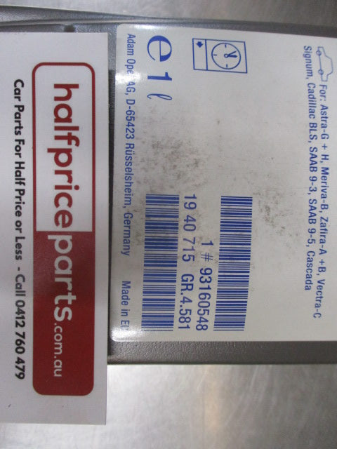 Holden Astra-G/Zafira-A-B/Vectra-C SAAB 9-5 Genuine Transmission Oil -Power Steering New Part