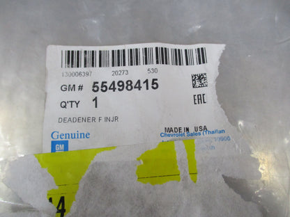 Holden Colorado Genuine Fuel Injector Deadener New