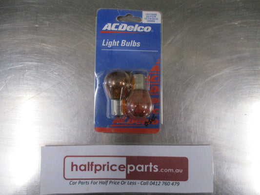 ACDelco Clear Twin Pack Bulb Set 12V-21W BA15S - New Part