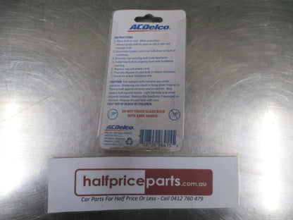 ACDelco Clear Twin Pack Bulb Set 12V-21W BA15S - New Part