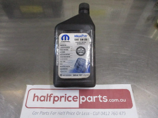 Jeep Mopar/Ram 1500 Genuine Maxpro SAE 5W-20 1Ltr Bottle Engine Oil New Part
