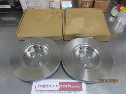 Honda CR-V Genuine Front Disc Brake Rotors (Pair) New Part