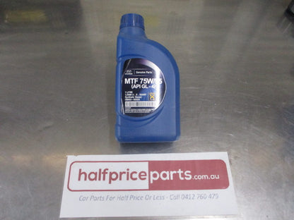 Hyundai Genuine Manual Transmission Fluid 75W/85 (API GL-4) 1Ltr  New Part