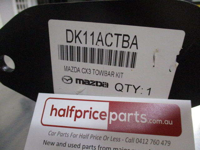Mazda CX-3 Genuine Towbar With Bracket And Bolt Kit (No Wiring Loom or Tongue) New Part