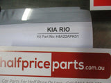 Kia Rio YB PE Genuine Slimline Weathershield Kit New Part