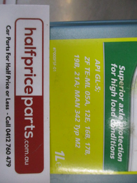 Castrol Axel EPX 80W-90 Gear Oil 1Ltr New Part