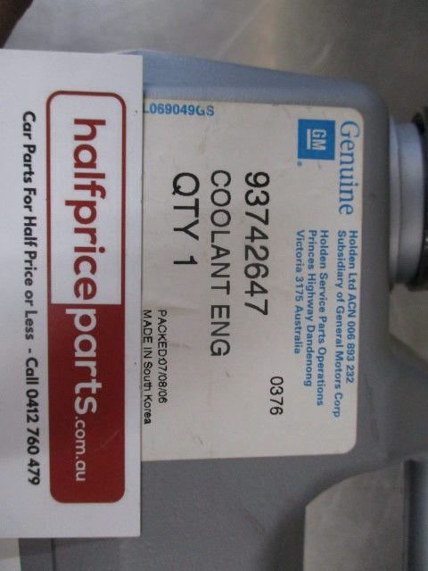 Holden Genuine Coolant Engine Red 4 Litre - New Part