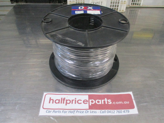 OEX 3mm 3 Core Automotive Cable Brown/ White/ Yellow With Black Sheath  100m - New Part