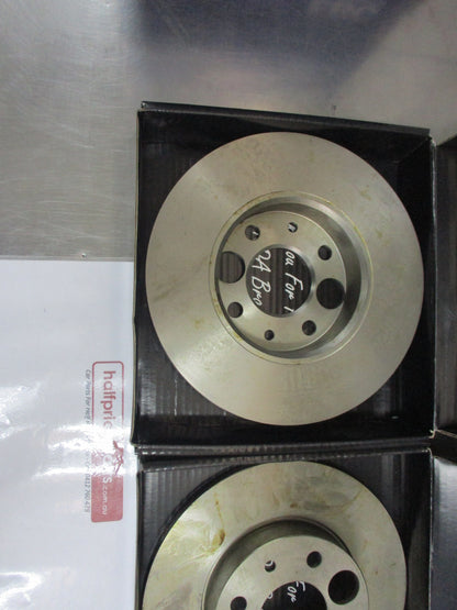 RDA Rear Disc Brake Rotors Slotted-Dimpled Suits Alfa 33 New Part