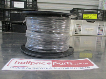 OEX 3mm 3 Core Automotive Cable Brown/ White/ Yellow With Black Sheath  100m - New Part