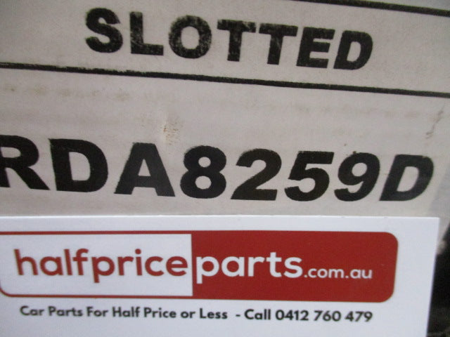 RDA Rear Disc Rotor 350mm Slotted/Dimpled Suits Nissan Y62 Patrol New Part (Seconds)