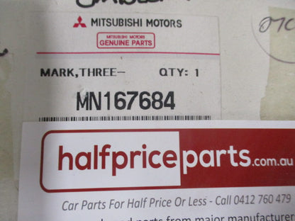 Mitsubishi ML/MN Triton/Pajero Sport QE/QF Genuine Front Grille Emblem/Badge New Part
