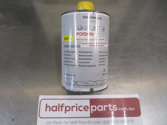VW T4/Audi/Seat/Skoda Genuine Brake Fluid 1Ltr New Part