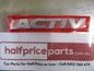 Mitsubishi Triton/Lancer Genuine ACTIV Chrome Emblem New Part