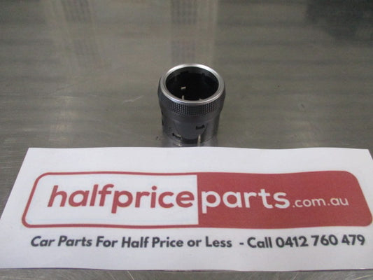 Honda Civic Genuine HVAC Heater Control Dial Bezel (Silver) New Part