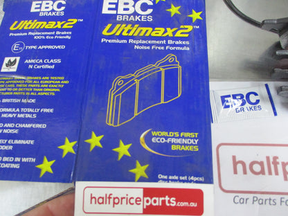 EBC Ultimax Front Brake Pad Set Suits Audi 100/A4/A6VW Passat/Jetta New Part