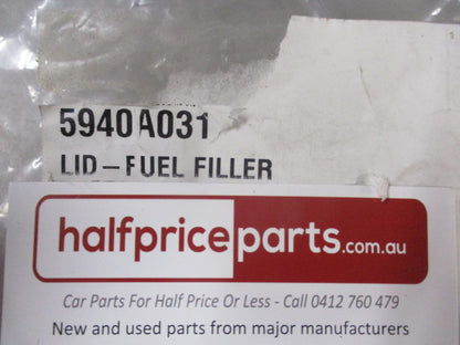 Mitsubishi Triton Dual Cab Genuine Fuel Cap Lid Assembly (Unpainted) New Part .
