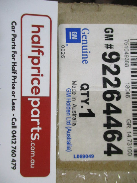 Holden VF SS Commodore Genuine Jet Black Left Hand Body Lock Pillar Garnish Molding New Part