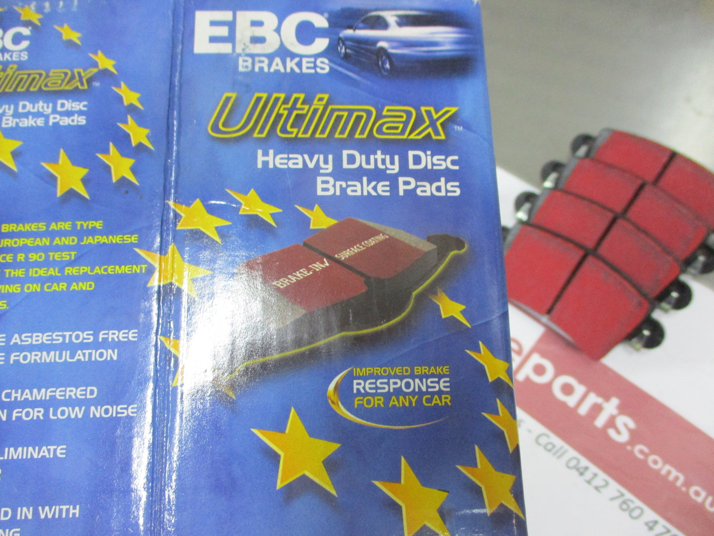EBC Ultimax Rear Brake Pad Set Suits Renault Master New Part
