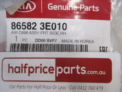 Kia Sorento Genuine Right Hand Front Air Dam Assembly New Part
