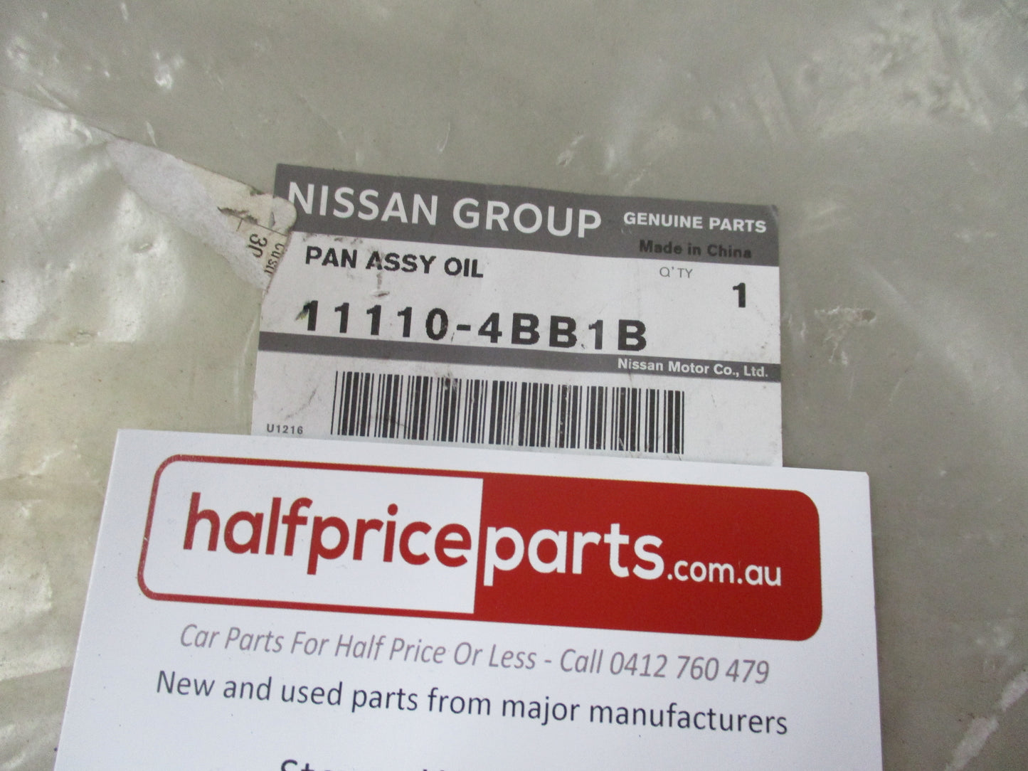 Nissan X-Trail Genuine Engine Oil Pan Assembly New Part