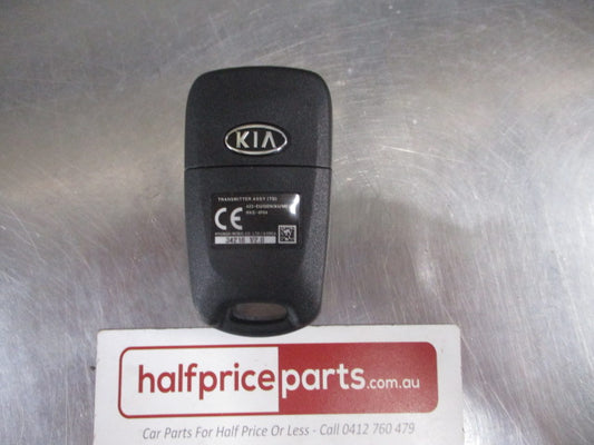 Kia Cerato Genuine 3 Button Transmitter Remote Flip Keyless Entry New Part