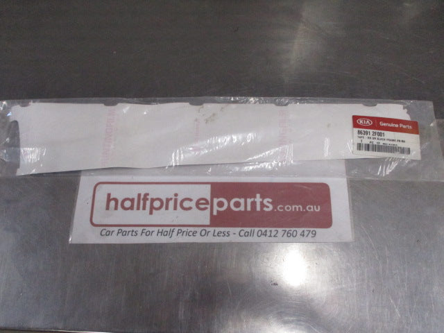 Kia Cerato Genuine Right Hand Rear Door Frame Black Out Tape New Part