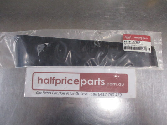Kia Cerato Genuine Left Hand Rear Door Black Out Frame Tape New Part