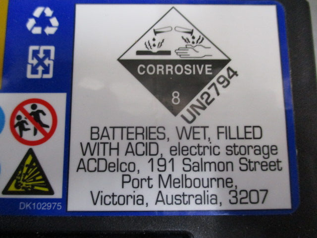 ACDelco Battery 340CCA Premium Sealed Maintenance Free New Part .