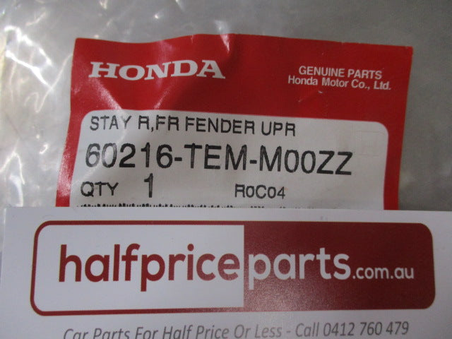 Honda Civic Genuine Right Hand Front Upper Inner Guard Bracket New Part