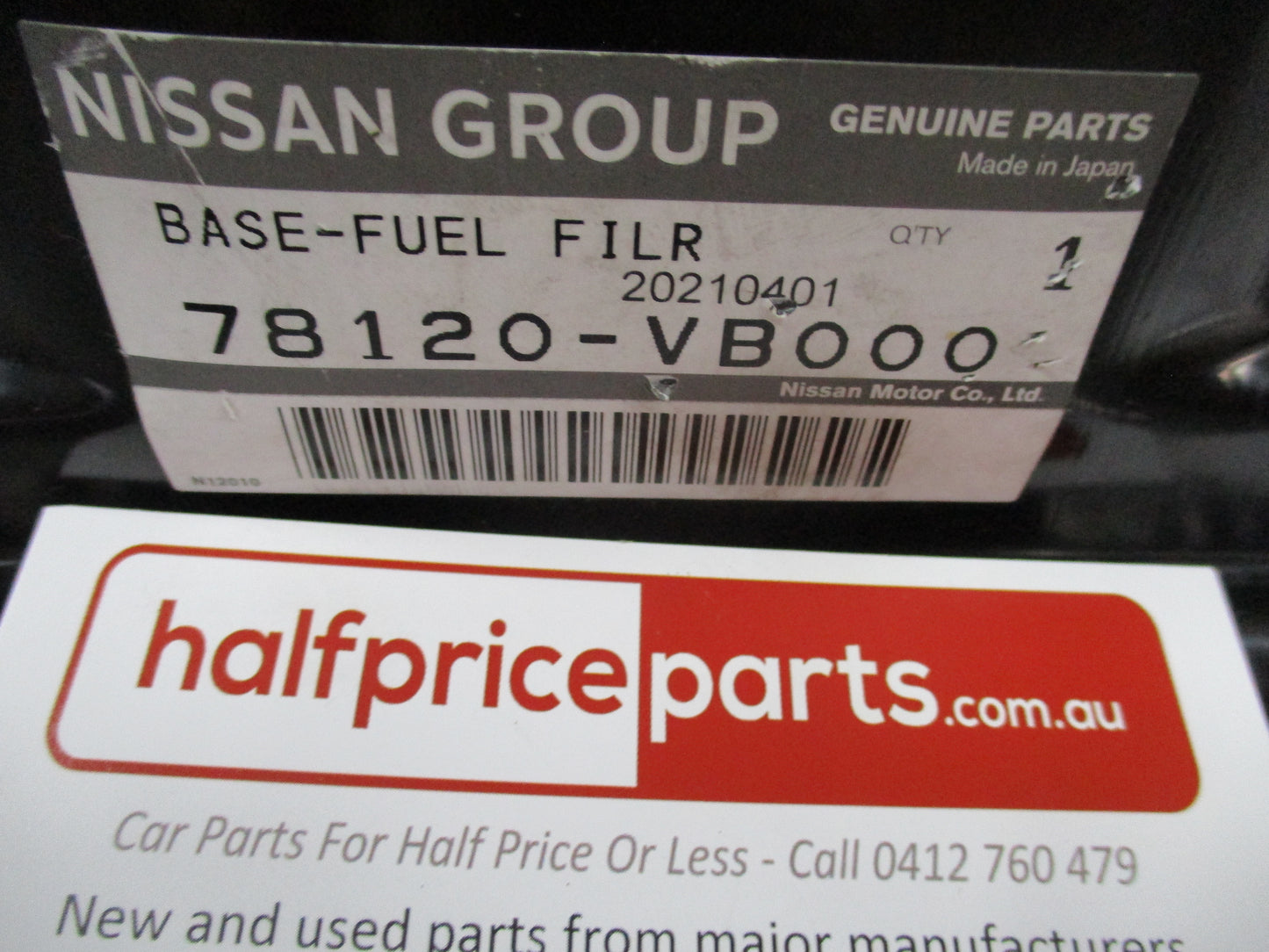 Nissan Patrol Y61 Genuine Base Fuel Filler Assembly New Part