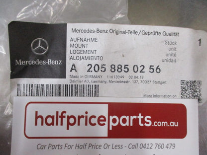 Mercedes Benz C180/C220/C250/C350 AMG Genuine Rear Tow Eye Hook Cover (Unpainted) New Part