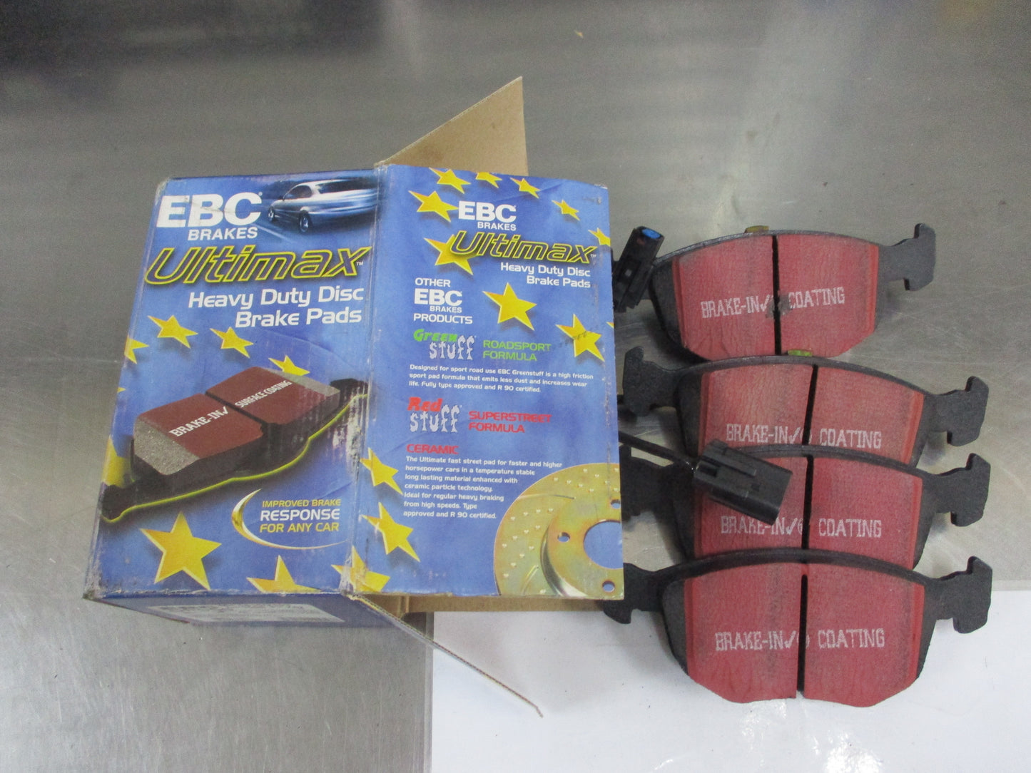 EBC Ultimax Front Brake Pad Suits Ford Sierra RS Cosworth/Mondeo New Part