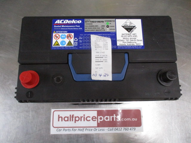 ACDelco Battery ST110D31REFB 820 CCA Premium Sealed Maintenance Fee EFB - New Part