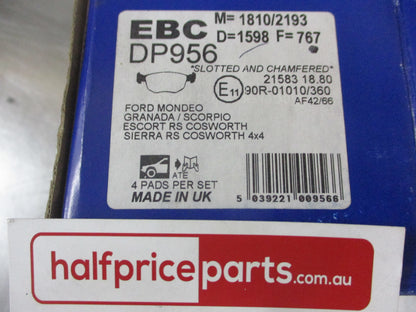EBC Ultimax Front Brake Pad Suits Ford Sierra RS Cosworth/Mondeo New Part